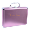 Pink Lightweight Makeup Portable Party Aluminum Briefcase