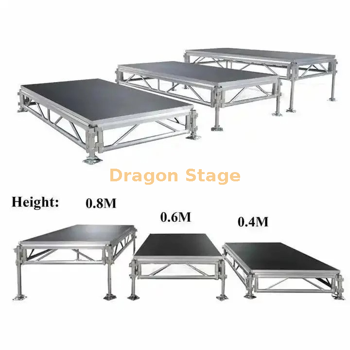 Aluminum Stage Platform for Dance High Quality Mobile Stage 18x15m