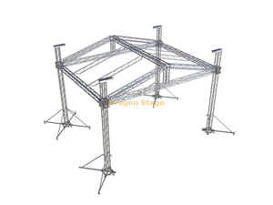 Aluminum Box Roof Truss Stage 40x30x30ft