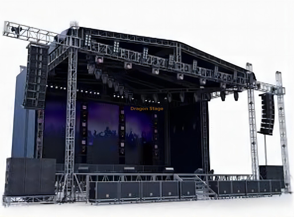 40x40x30 ft Aluminum Podium for Concert 