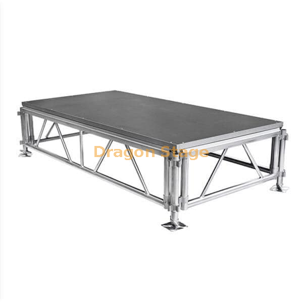 Portable Aluminum Stage Platform with Adjustable Legs 18x9m