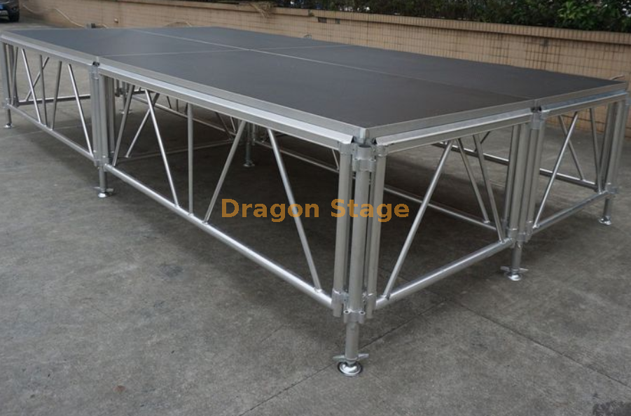 Portable Aluminum Frame Temporary Modular Stage Concert Event Manufacturer Supplier 13.42x4.88m