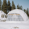 Resort Glamping Hotel Dome Event Tent Insulated Winter with Thermal Cotton Lining