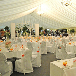 Luxury A Frame Party 400 Seater Wedding Tent with Lining and Curtain