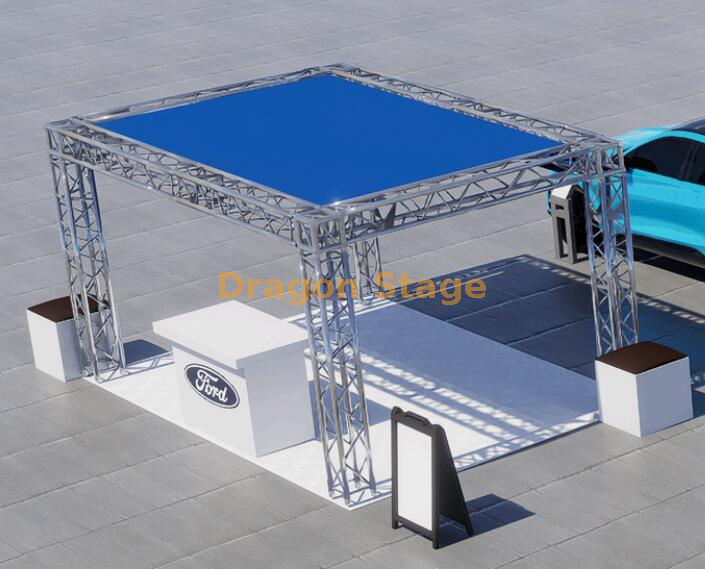 Aluminum Trade Show Booth 15x10x9 Feet (1)