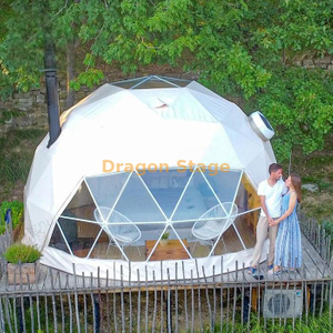 Heavy Duty Luxury Outdoor Event Glamping Dome Tent For Travle Adventure