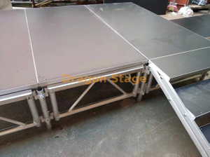 Plywood Custom Aluminum Portable Stage 18x4m