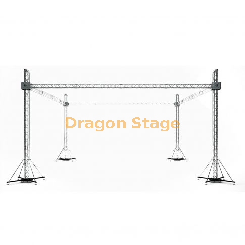 Truss Tower Stage Roofing System with 24x 9.84ft Square Segments Display Truss Package