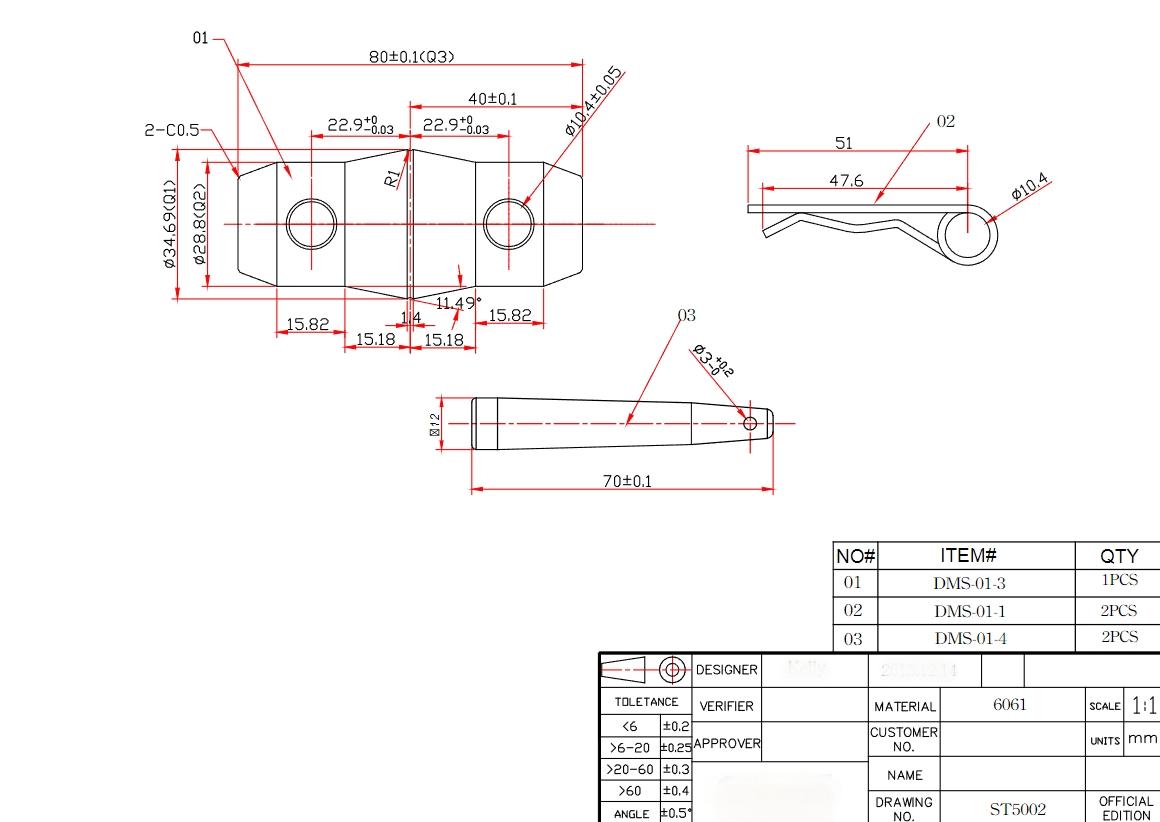 F34 truss connector dimensions