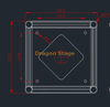 Cube 6-face Connector for 20.5″ X 20.5″ Protective Bolt Plate Truss