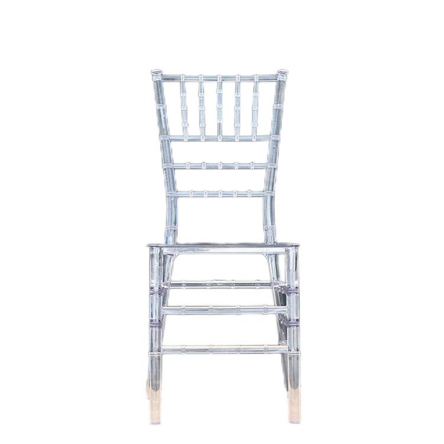 Transparent bamboo chair, phoenix chair, wedding chair, PC resin chair, crystal chair, acrylic chair, Napoleon chair, plastic chair