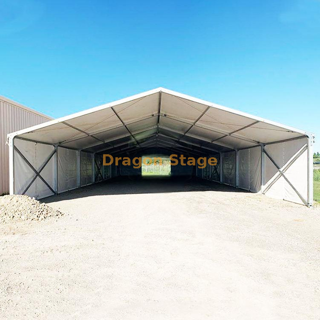 Big PVC Outdoor Warehouse Event Tent For Industrial Storage