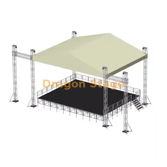 Light Aluminum Truss System 11x11x8m