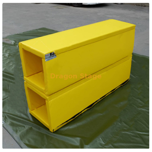Yellow Truss Column Wrapped Protective Pad, Anti-collision Filling Pad