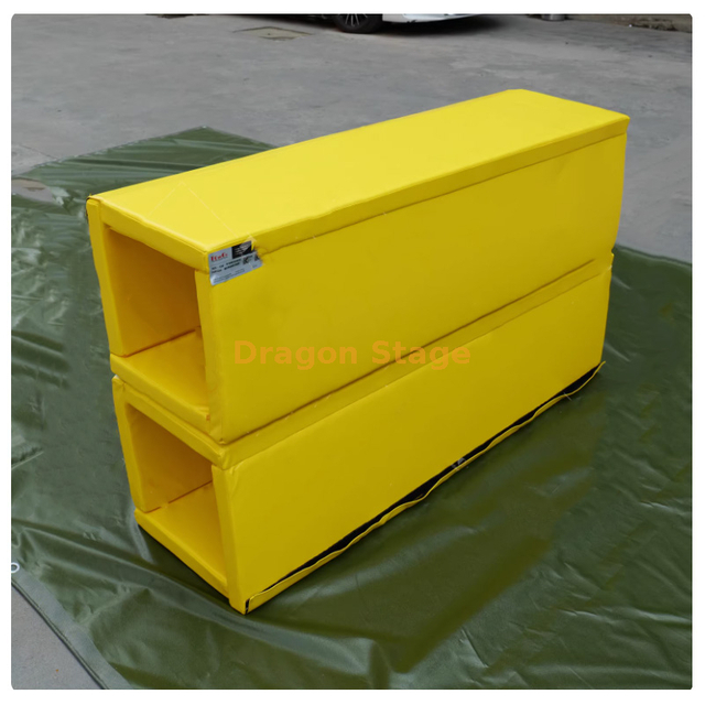 Yellow Truss Column Wrapped Protective Pad, Anti-collision Filling Pad