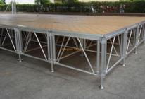 Portable Outdoor Event Stage Aluminum 13.42x9.76m