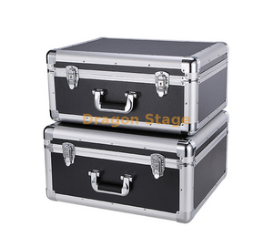 Black Party Small Customized Aluminum Frame Tool Case