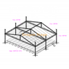 18x18x10m Outdoor Concert Roof Truss Stages
