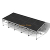  Aluminum Assemble Adjustable Concert Portable Modular Event Stage Platform 6.1x2.44m Height 0.6-1m with 2 Stairs
