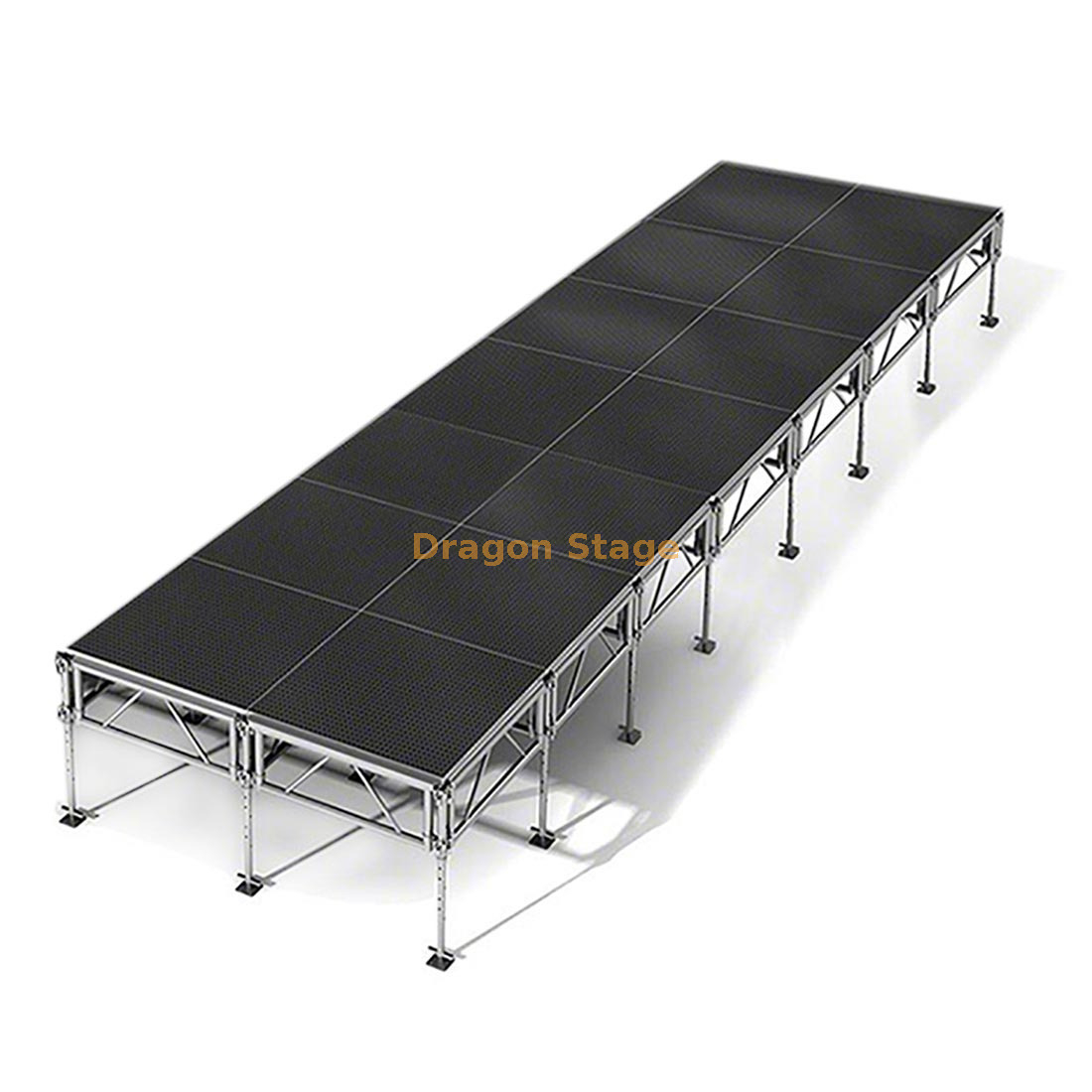 Heavy-Duty Modular All-Terrain Portable Platform 8.54x2.44m Aluminum Mobile Stage 