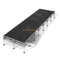Heavy-Duty Modular All-Terrain Portable Platform 8.54x2.44m Aluminum Mobile Stage 