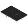 12' x 8' Modular Aluminum Mobile Quick Stage - Adjustable Height (8" to 40") Portable Performance Platform