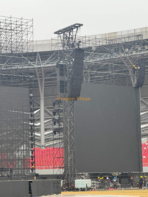 Heavy Duty Steel Speaker Tower 18m for Outdoor Concert