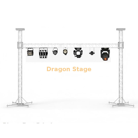 7x7m Aluminum Alloy Goal Post Truss System | Mobile LED & Stage Lighting Rig