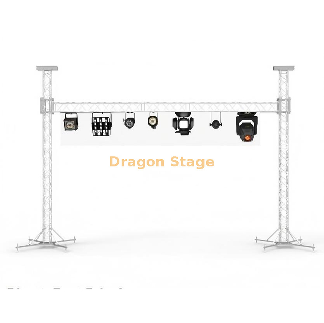 7x7m Aluminum Alloy Goal Post Truss System | Mobile LED & Stage Lighting Rig