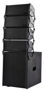 HL2450 Dual 4 Inch Passive Line Array Speaker for Small Events, Churches & Conference Sound Systems
