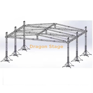 20x15x10m Mobile Pitch Roof Truss System for Events