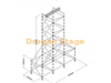 8.3m Heavy Duty Layher Truss Tower System for Line Array Sound & Lighting