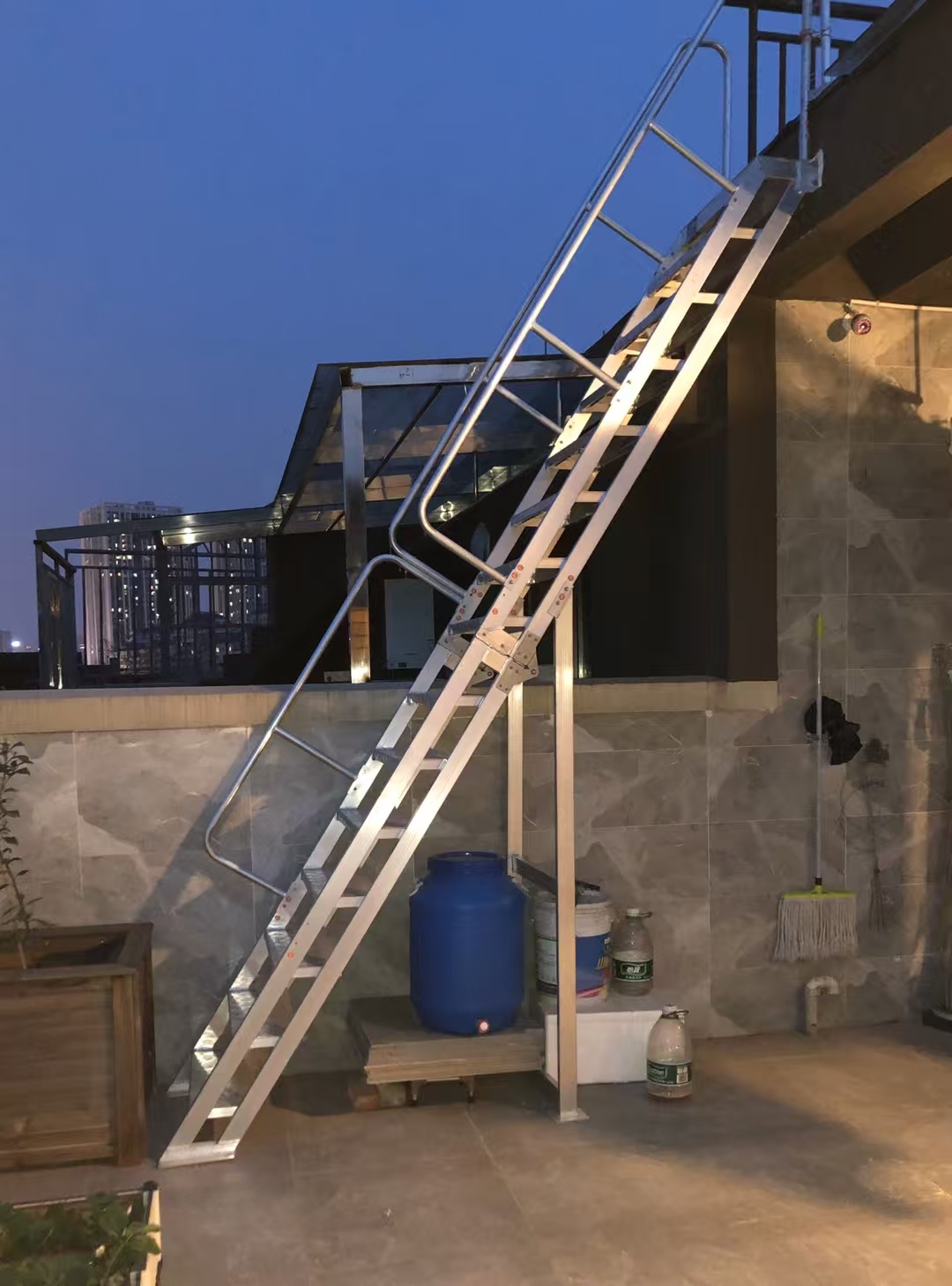 attic ladder support