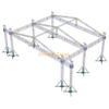 Aluminum Roof Stage Lighting Truss System 30x15x10m