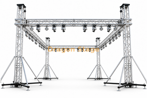 8x6x3m Aluminum Ground Support Lighting Truss System for Events