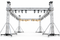 8x6x3m Aluminum Ground Support Lighting Truss System for Events