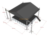 Outdoor Concert Stage Roof Truss 10x10x6m