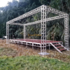 Aluminum Bolt Truss 300*300mm Frame Stage for Events 6.5x4x4m