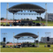 16x12x8m Curved Roofing Stage Truss System