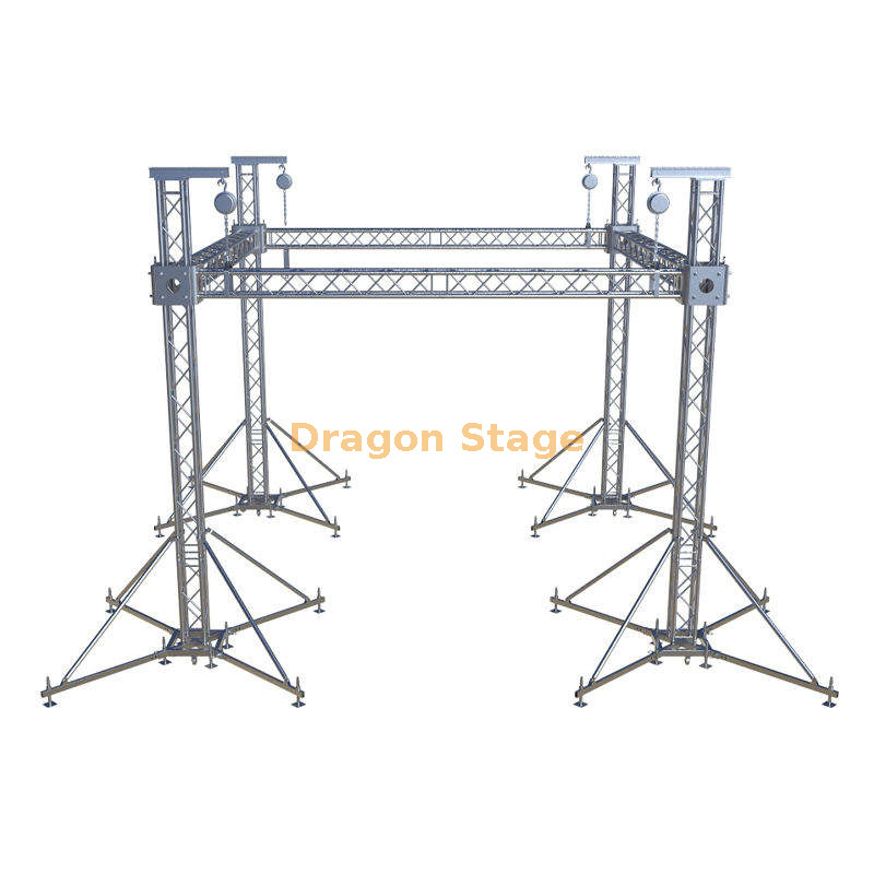 10x10x8m Aluminum Lighting Truss for Wedding Event Show Exhibition