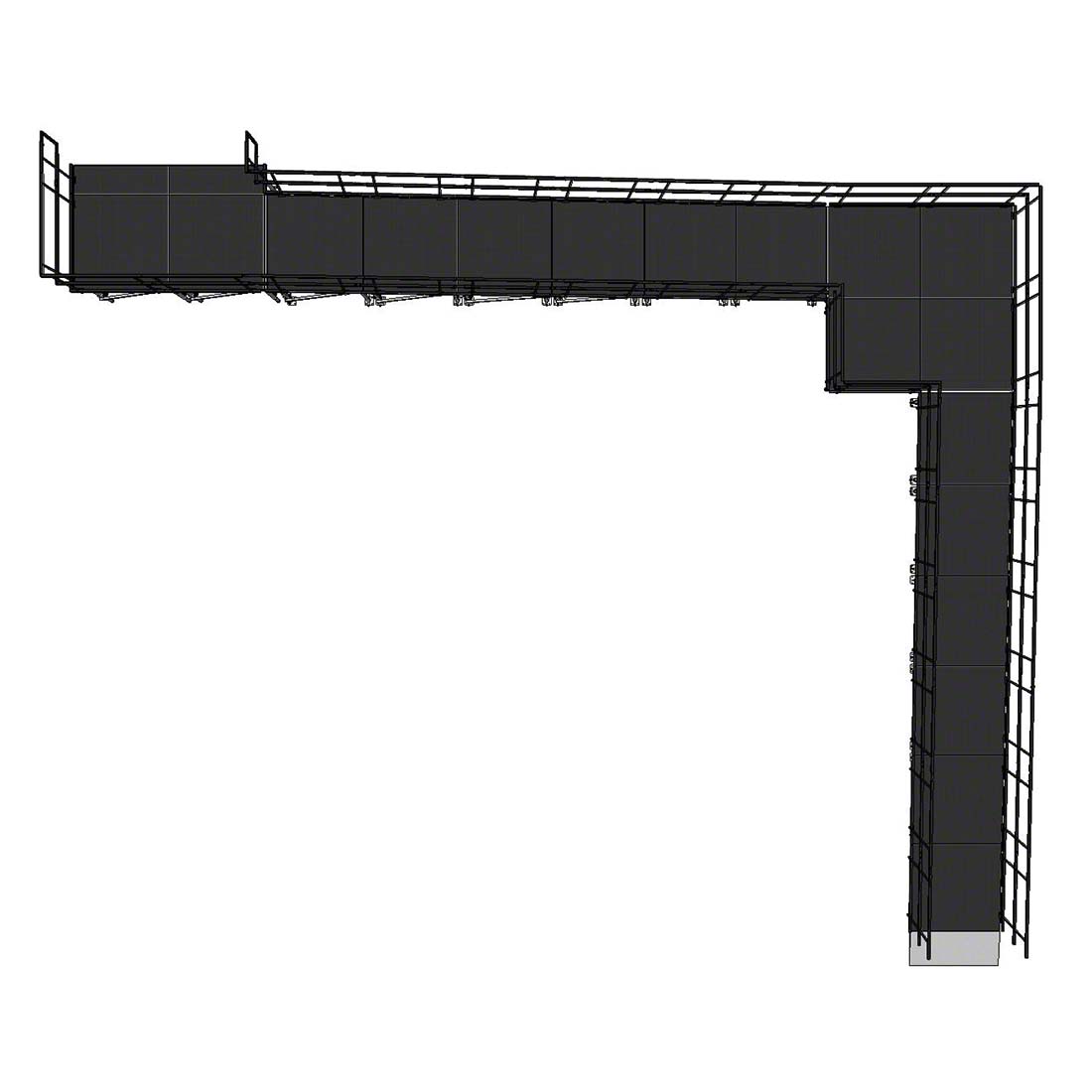 90-Degree Modular Aluminum Stage Ramp Top View 40ft 2.25in x 35ft 1.25in 12.25m x 10.70m.jpg