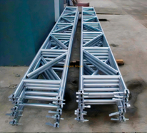 4m Professional Hot Dipped Galvanized Steel Ladder Beam