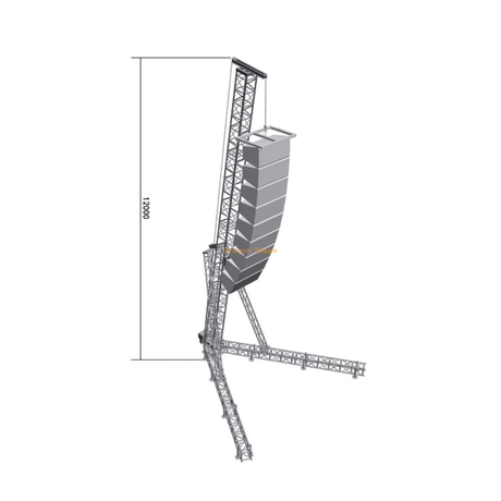 Pa Support Build Light-duty Aluminum Truss Support PA Tower 12m from China manufacturer ...