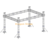 Square Aluminum Portable Stage Lighting Truss without Roof 6x4m