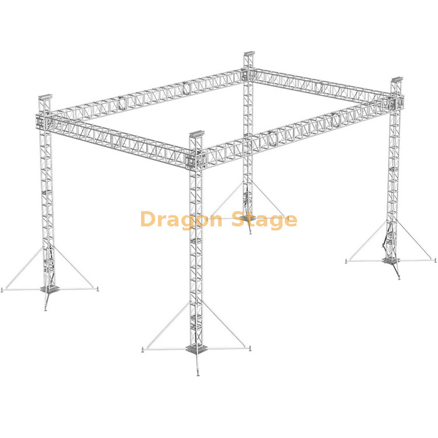 Outdoor Advertising Truss Business Event Party Portable Easy Install Truss Entertaiment Concert Truss 60x40x30ft （18x12x9m）