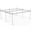 Manufacturer High Quality Cheap Professional Easy Frame Aluminum Studio Light Flat Roof Truss System 80x60ft 