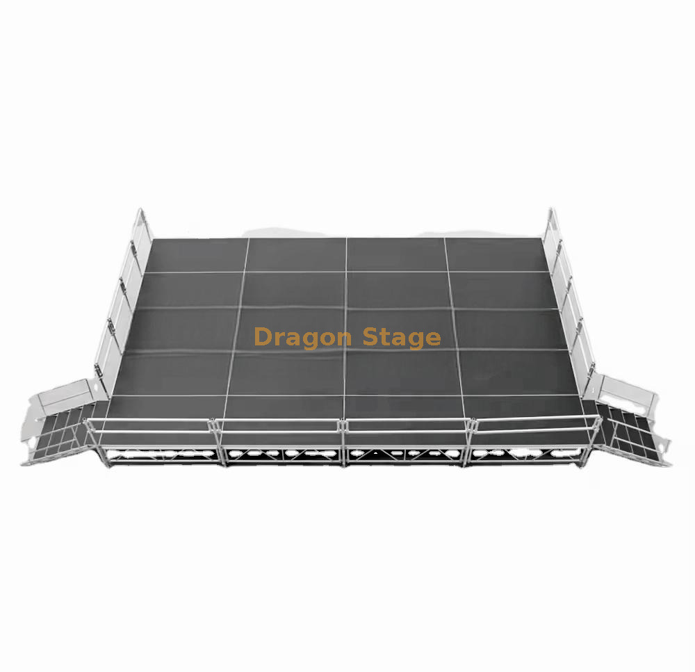 Park Aluminum Portable Square Stage 9.76x6.1m