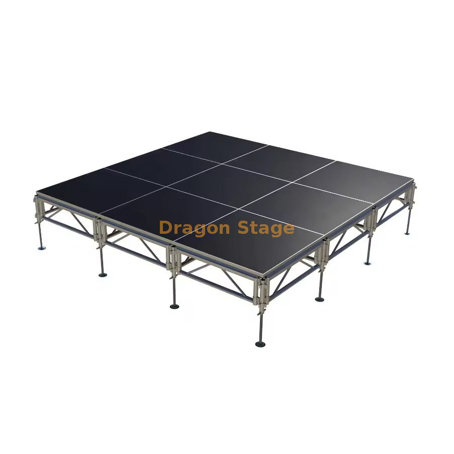 Cheap Portable Aluminum Outdoor Concert Stage Sale/mobile Foldable Stage 12x12ft
