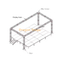 Aluminum Adjustable Height Outdoor Event Stage Truss 5x7x4.5m