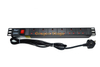 PDU13A 6 Sockets 19" surge protector 1U Alumminum UK Type for Event Electrical Equipment